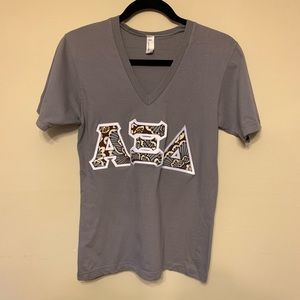 Alpha Xi Delta (AXiD) Lettered Shirt